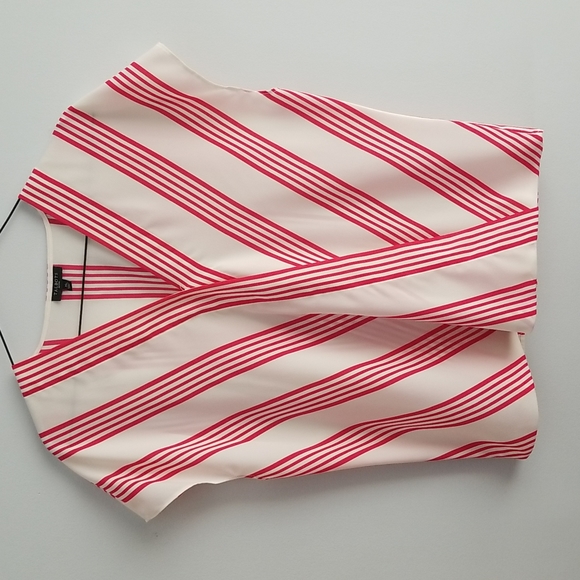 Talbots Tops - Talbots  Medium Petite Cap Sleeve Wrap Top